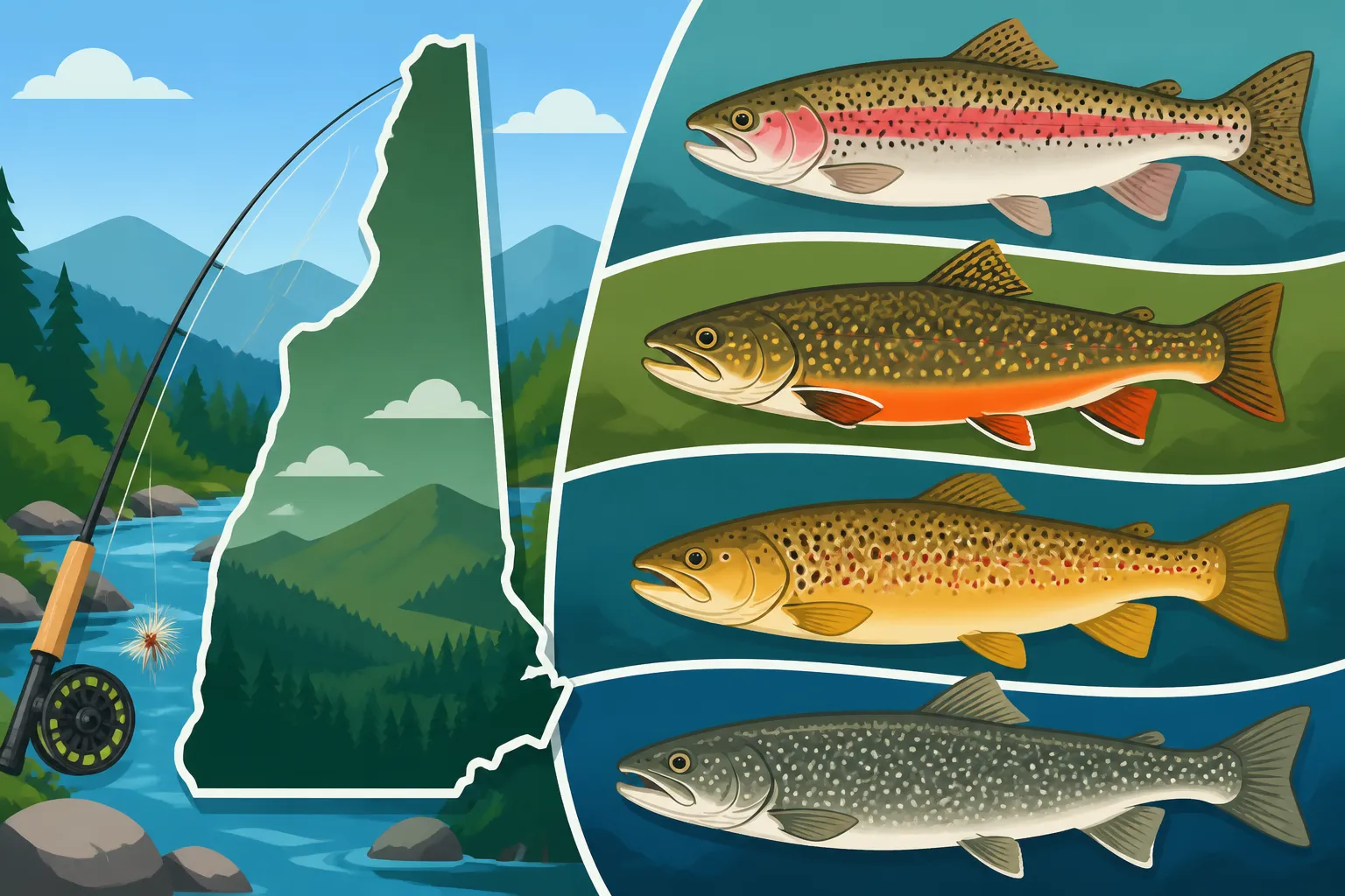 Trout Species Identification Guide for New Hampshire
