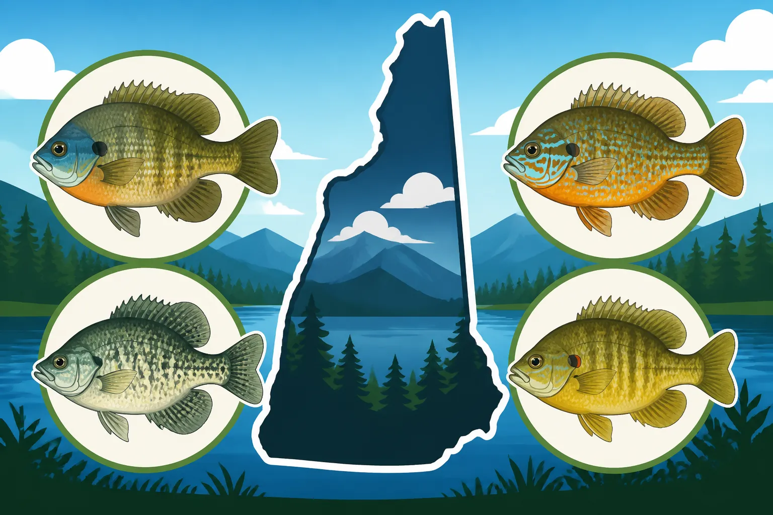Panfish Species Identification Guide for New Hampshire