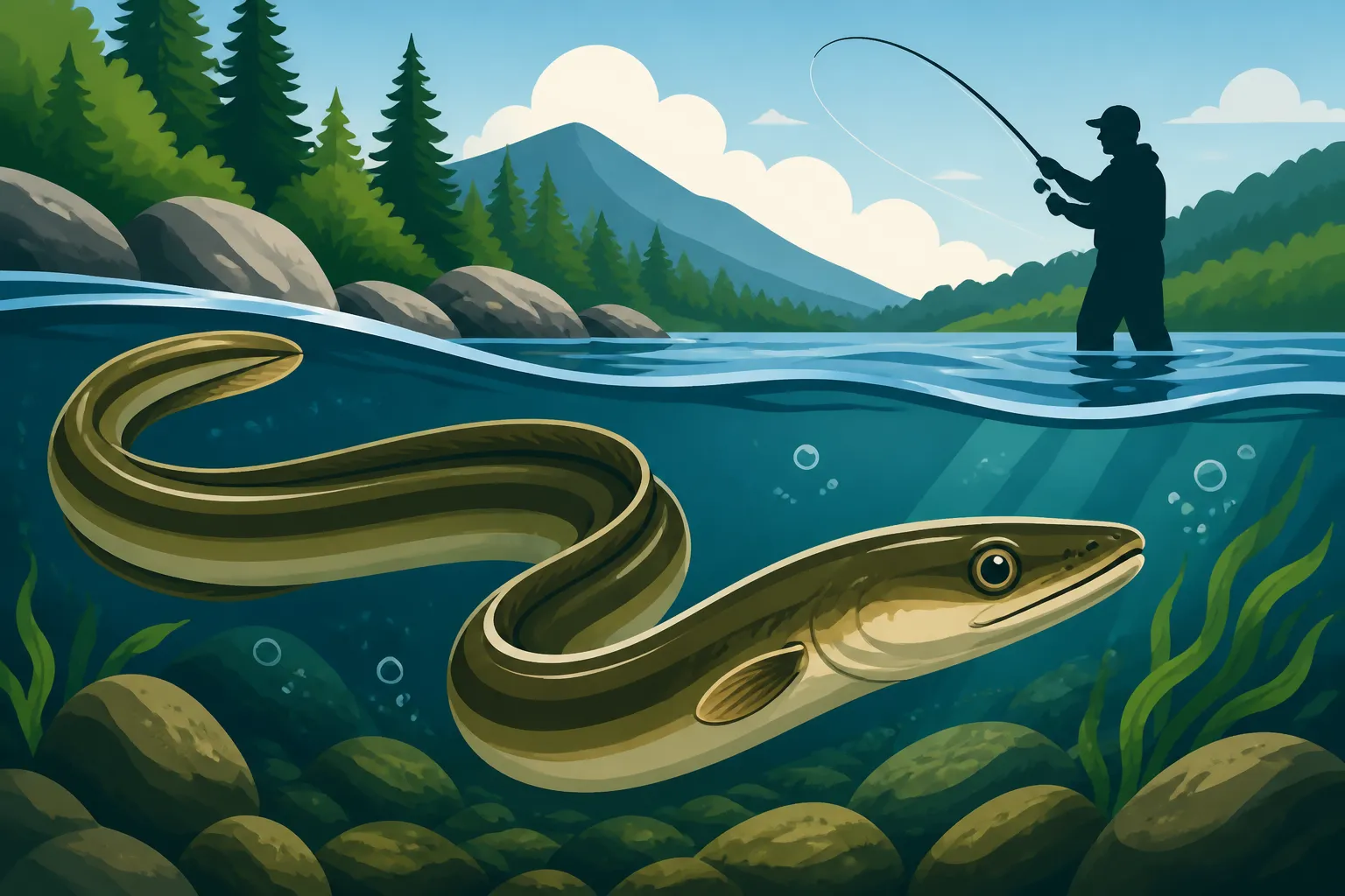 American Eel in New Hampshire Rivers