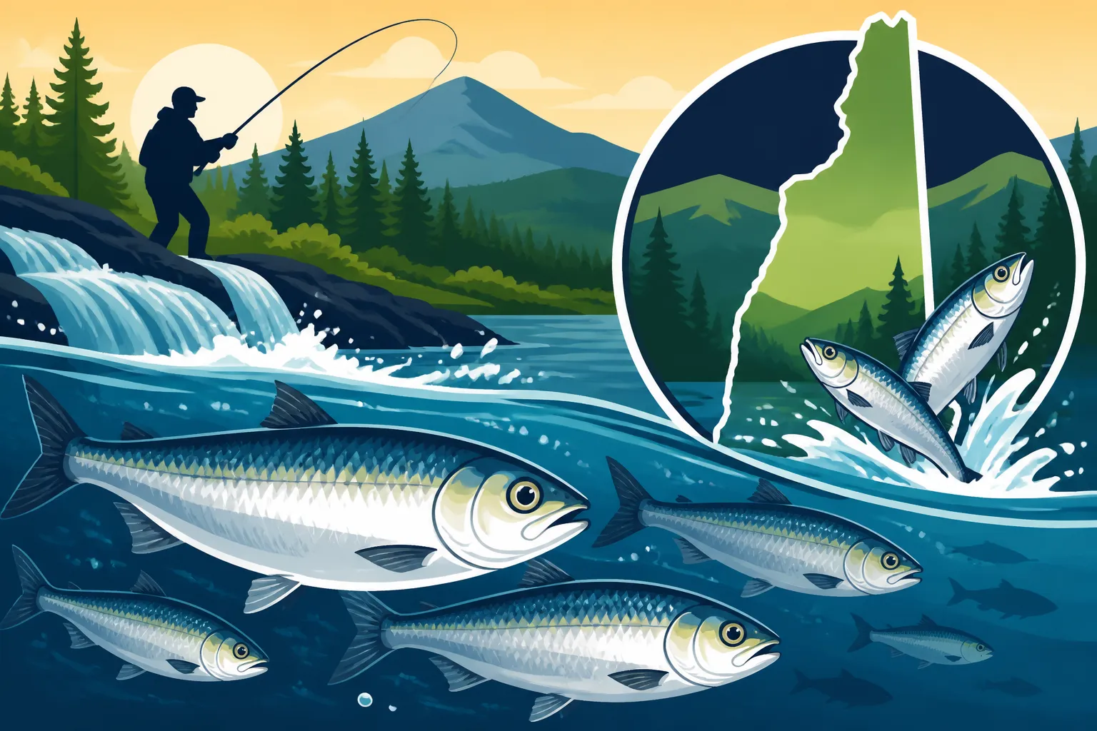 Alewife and River Herring Runs in New Hampshire