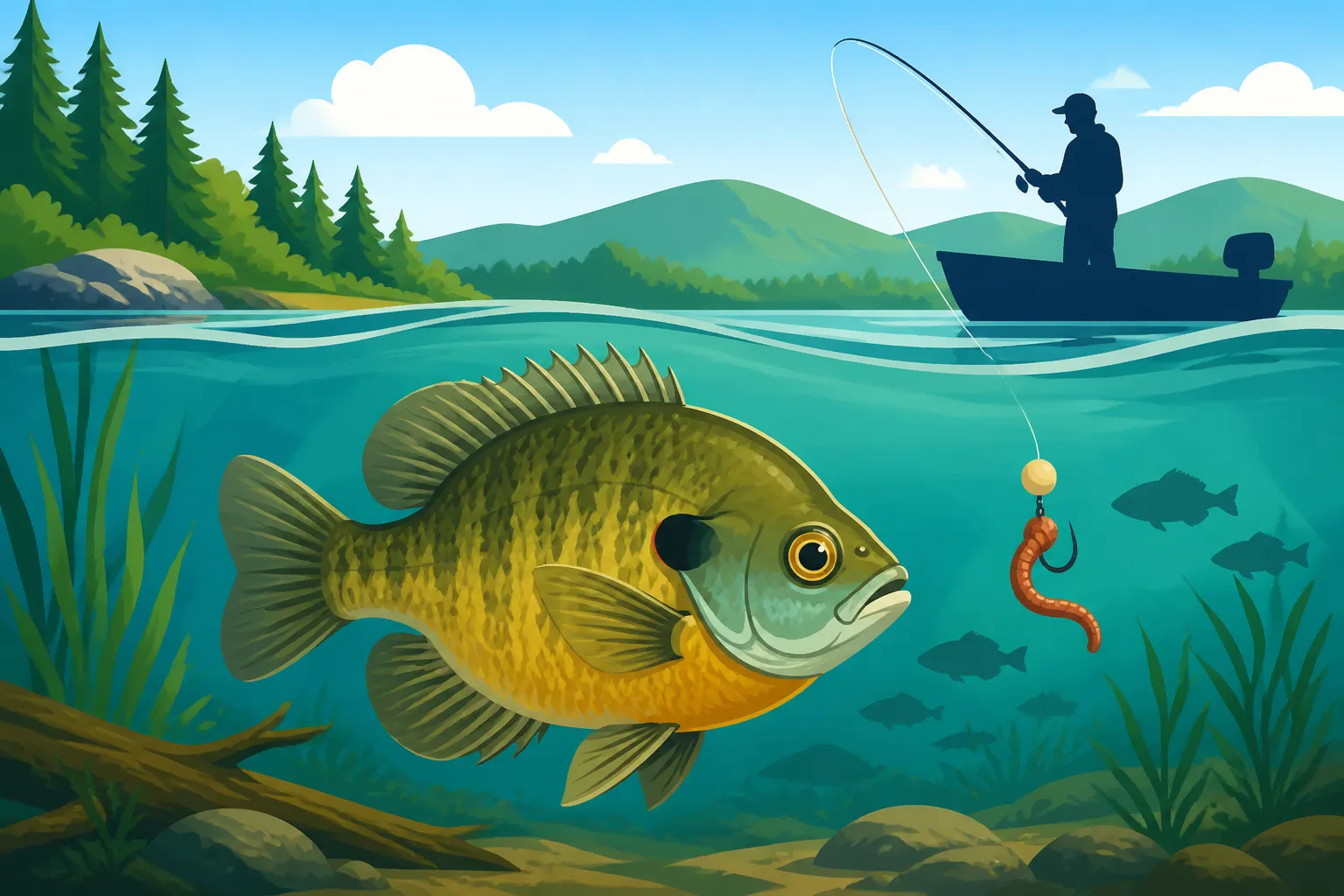 Bluegill Habits in New Hampshire Ponds