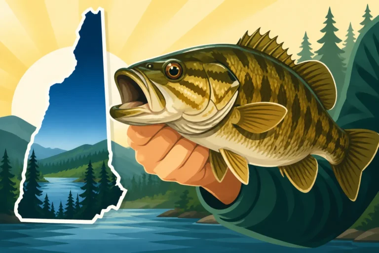 New Hampshire state record smallmouth bass weight