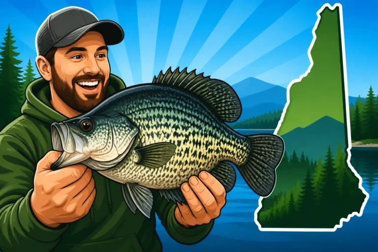 New Hampshire state record black crappie weight