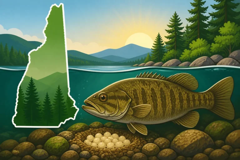 When smallmouth bass spawn in New Hampshire