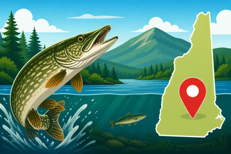 Where to find northern pike in New Hampshire