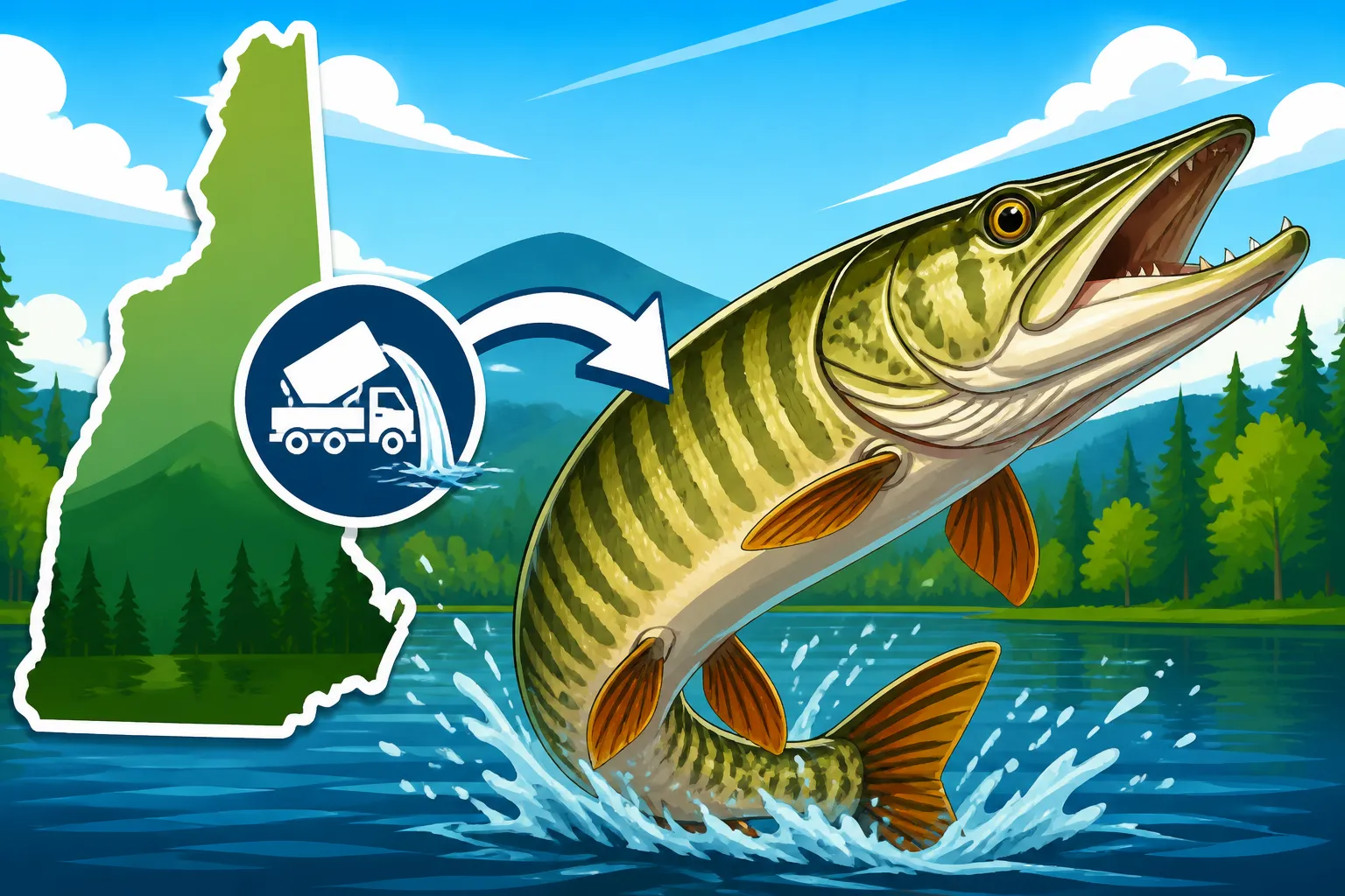 Are Tiger Muskie Stocked in New Hampshire?
