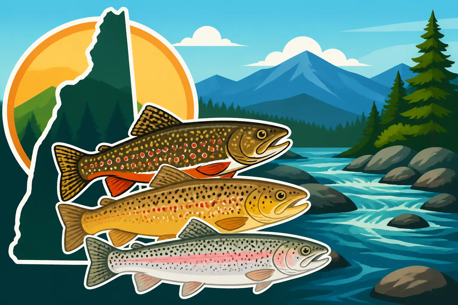 Native trout species found in New Hampshire