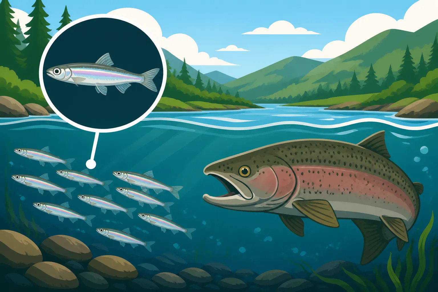What rainbow smelt are and why they matter to salmon