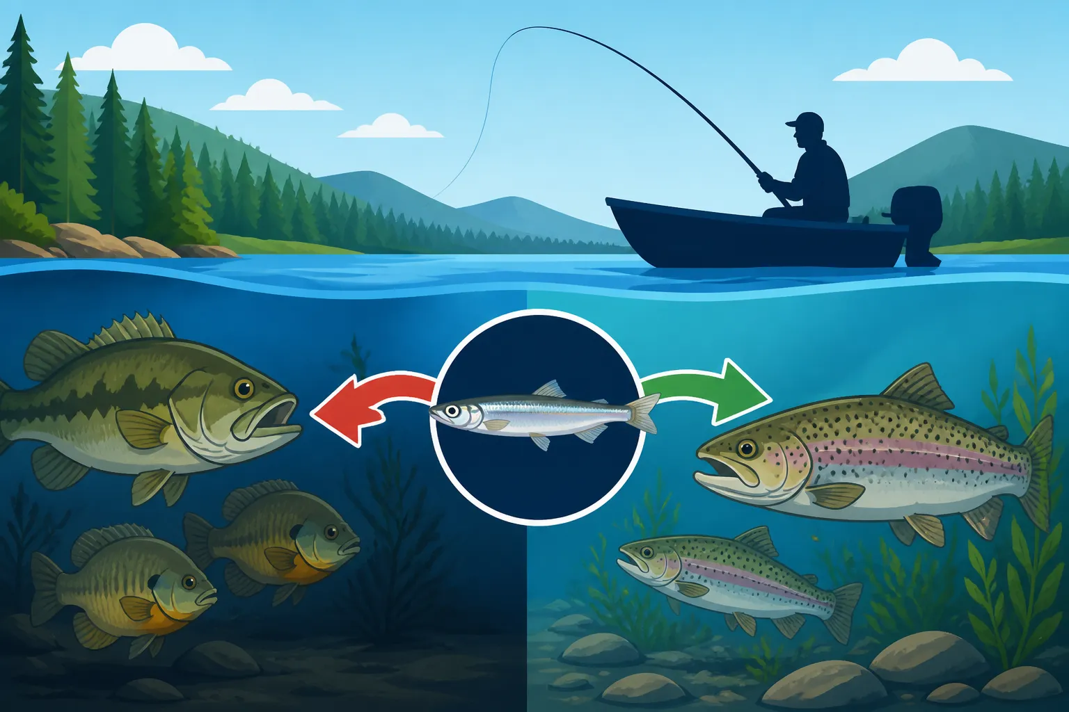 How rainbow smelt affect New Hampshire lake fisheries