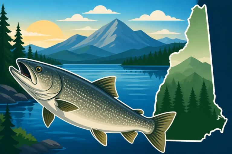 Best lakes for trophy lake trout in New Hampshire