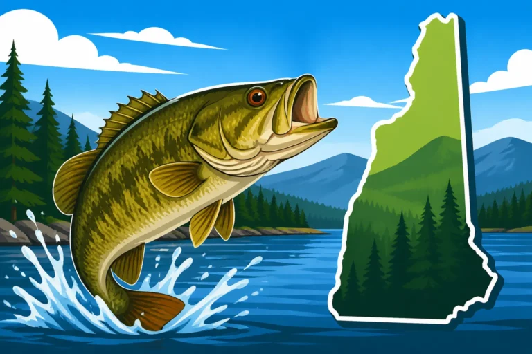 Best lakes for trophy smallmouth bass in New Hampshire
