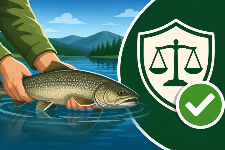 Is It Legal to Release a Lake Trout You Catch in New Hampshire?
