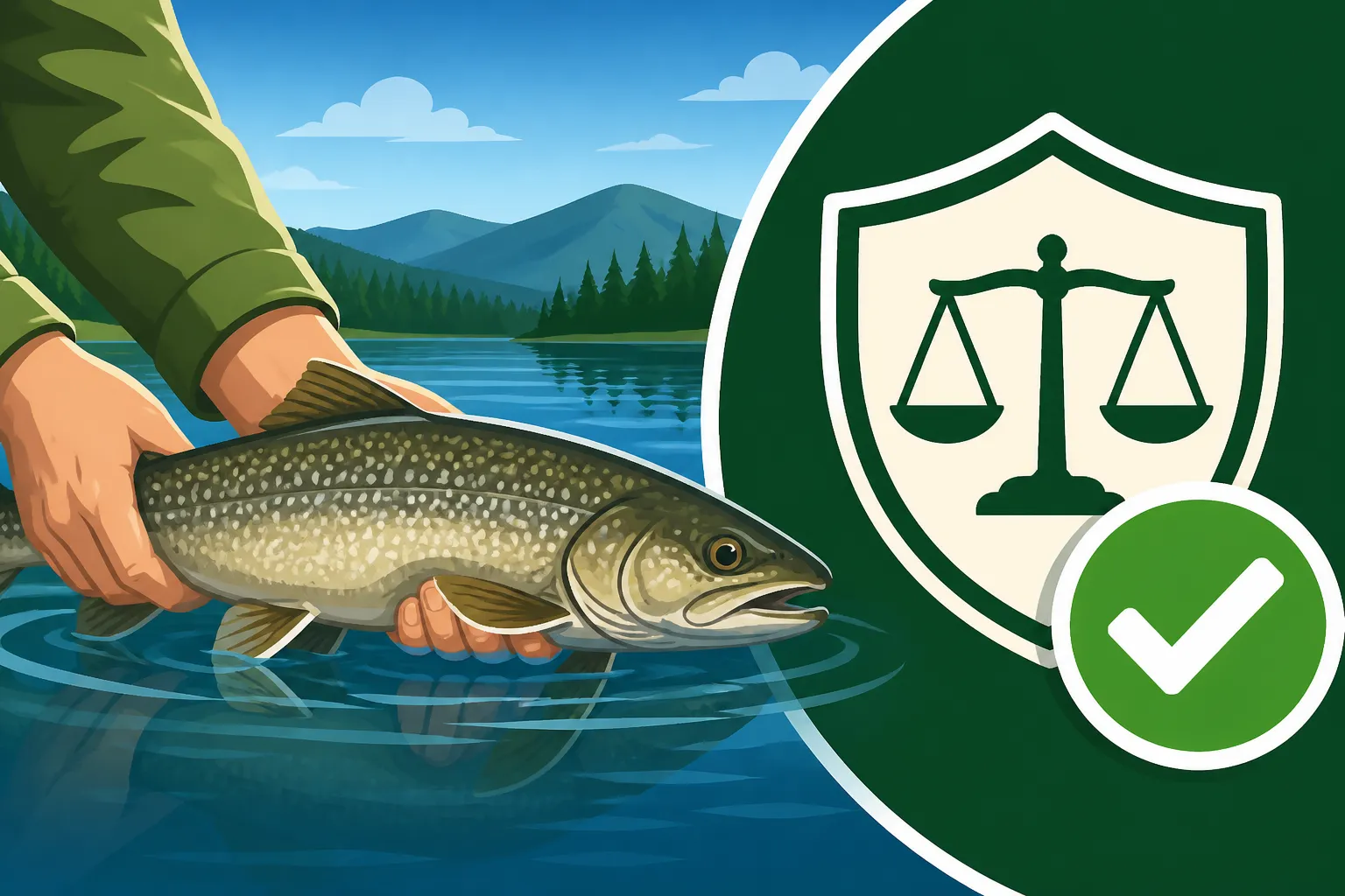 Is It Legal to Release a Lake Trout You Catch in New Hampshire?