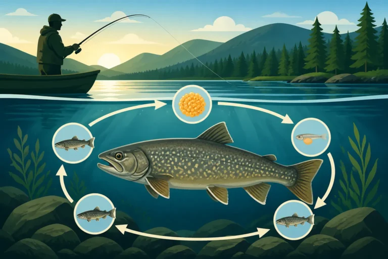 Life span of a lake trout in New Hampshire lakes