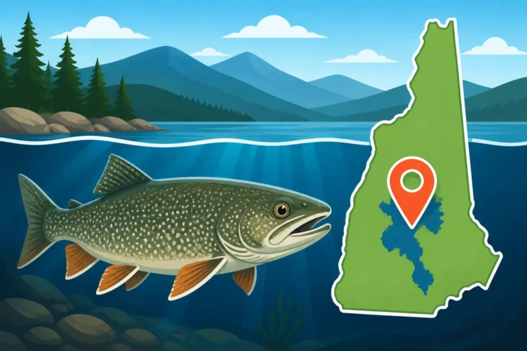 Where the biggest lake trout live in New Hampshire