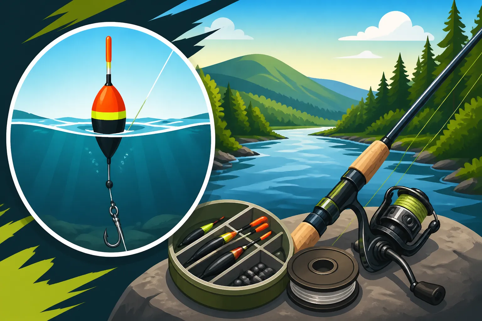 Best setup for float fishing the Connecticut River