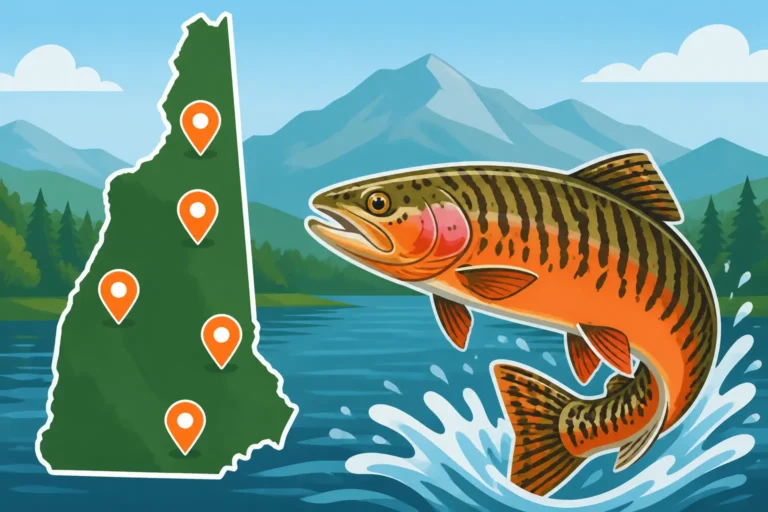 Where tiger trout are stocked in New Hampshire