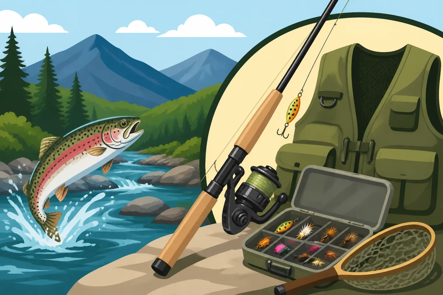 Best Gear for New Hampshire Trout Fishing