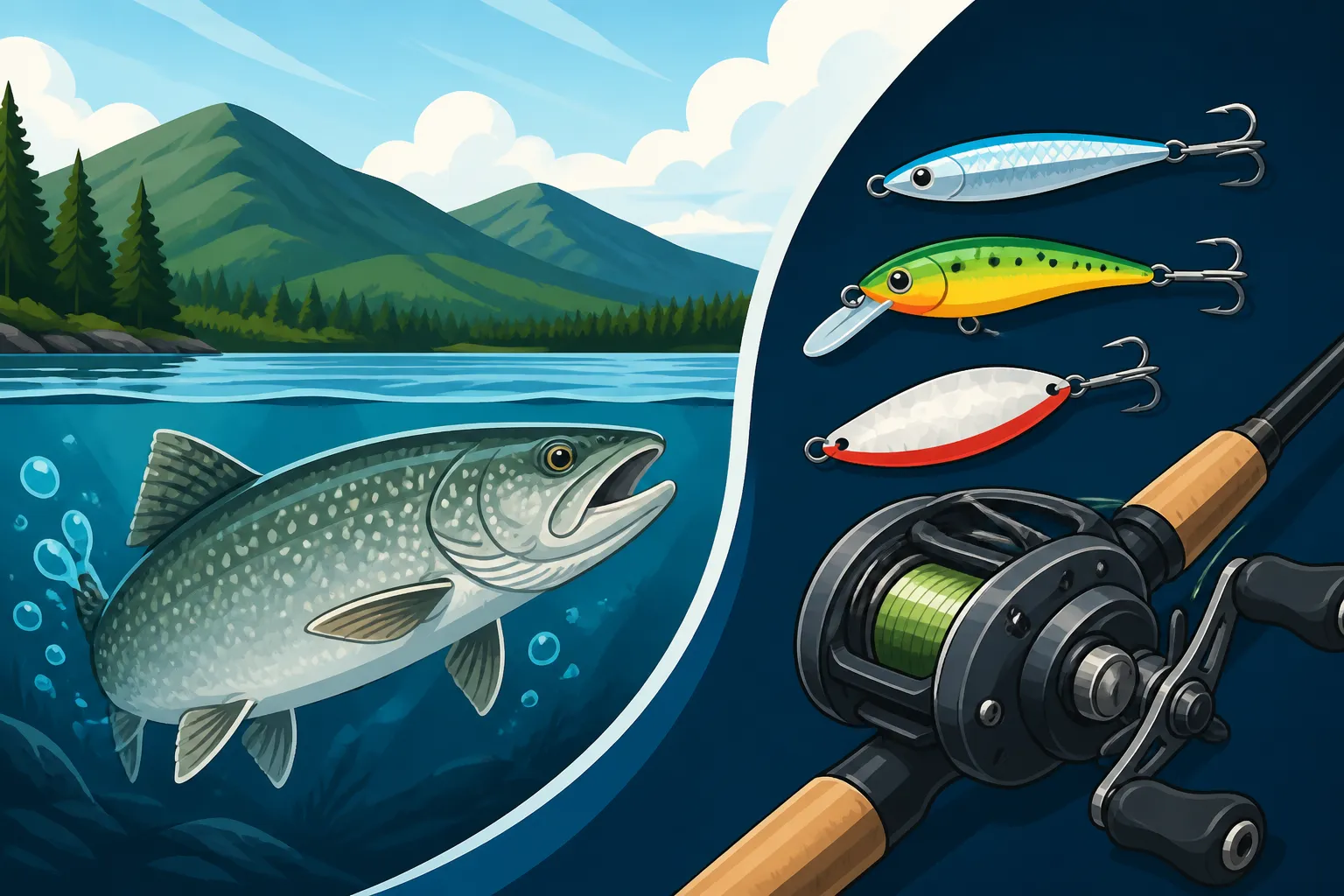 Best Trolling Gear for New Hampshire Lake Trout