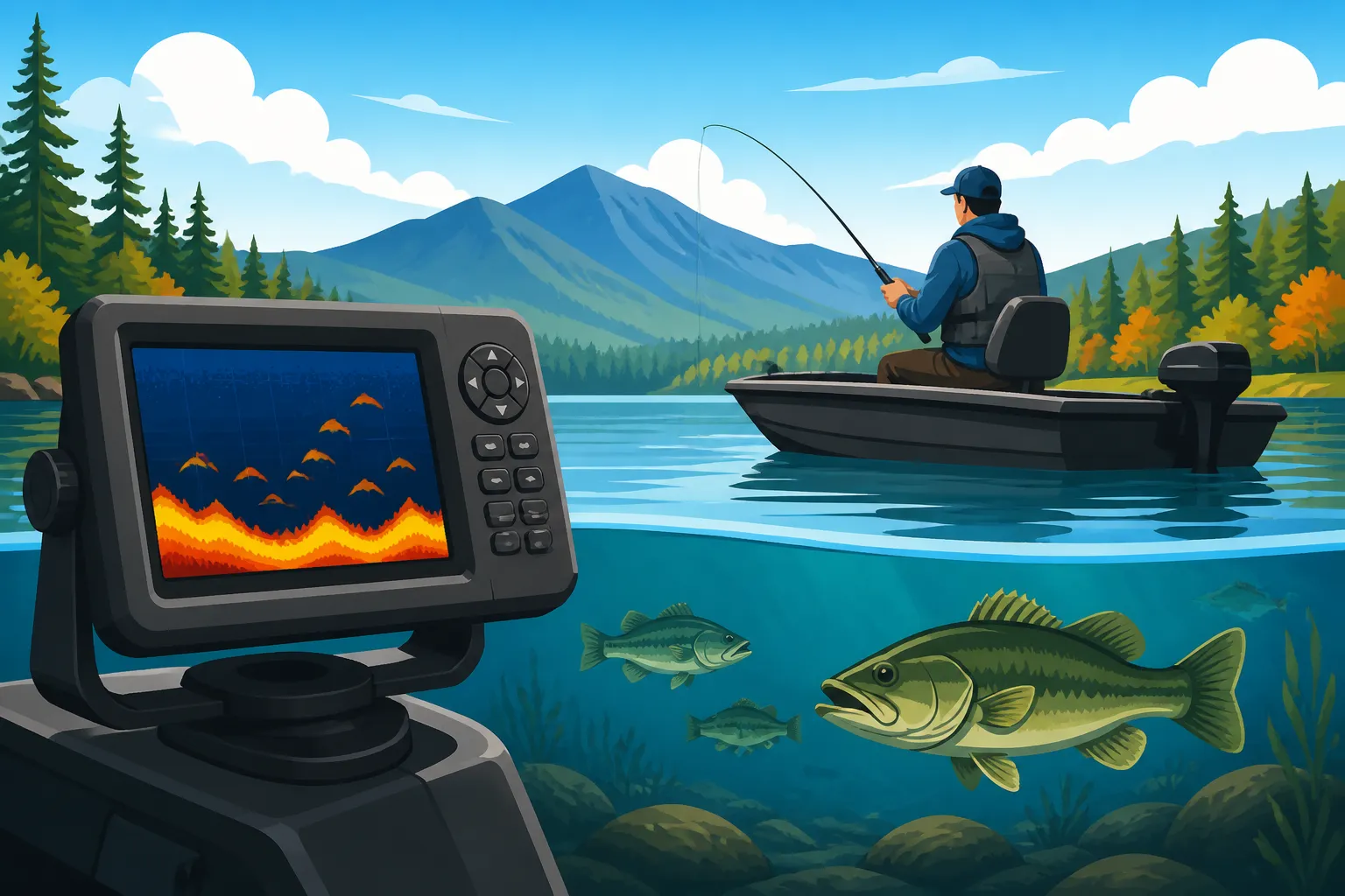 Best Fish Finders for New Hampshire Lakes