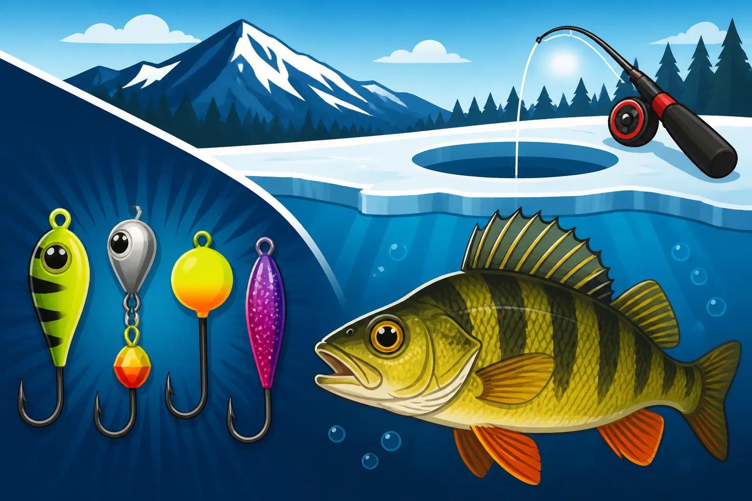 Best Jigs for Ice Fishing Perch
