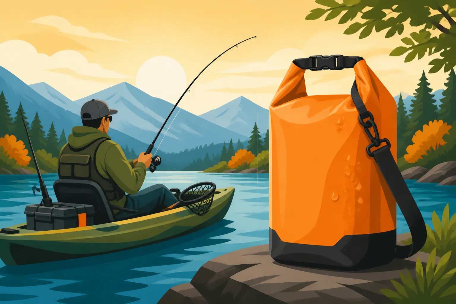 Best Dry Bag for Kayak Fishing