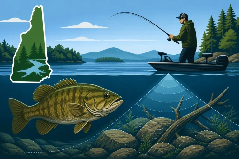 How to read structure for smallmouth on Winnipesaukee