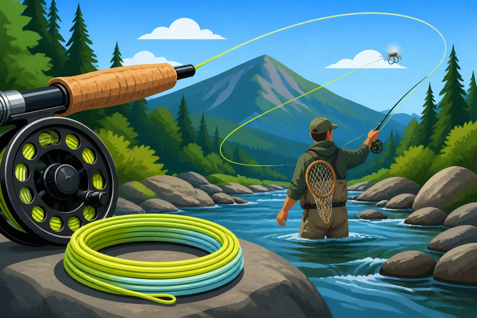 Best fly line for small mountain streams
