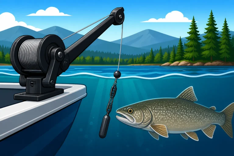 Best downrigger cable for deep lake trout