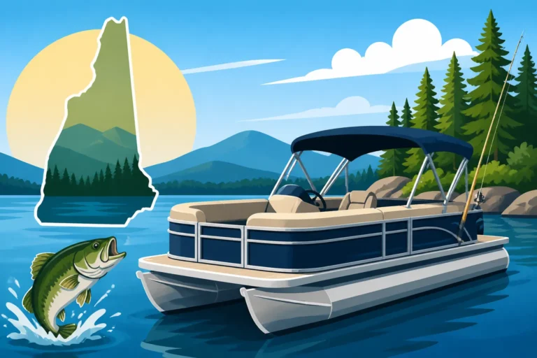 Best pontoon boat size for New Hampshire lakes
