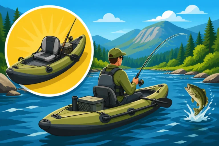 Best inflatable kayak for river fishing