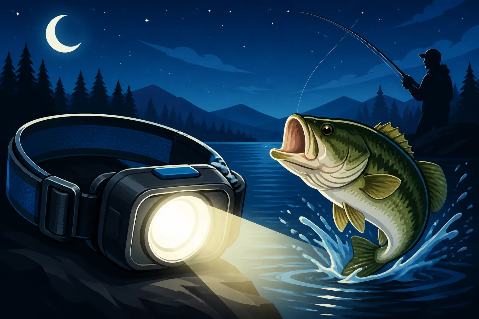 Best headlamp for night bass fishing
