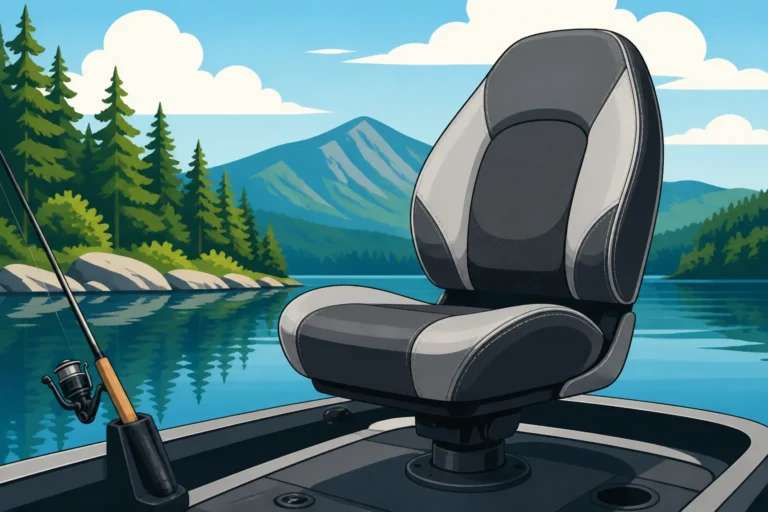 Best boat seat for all-day lake fishing