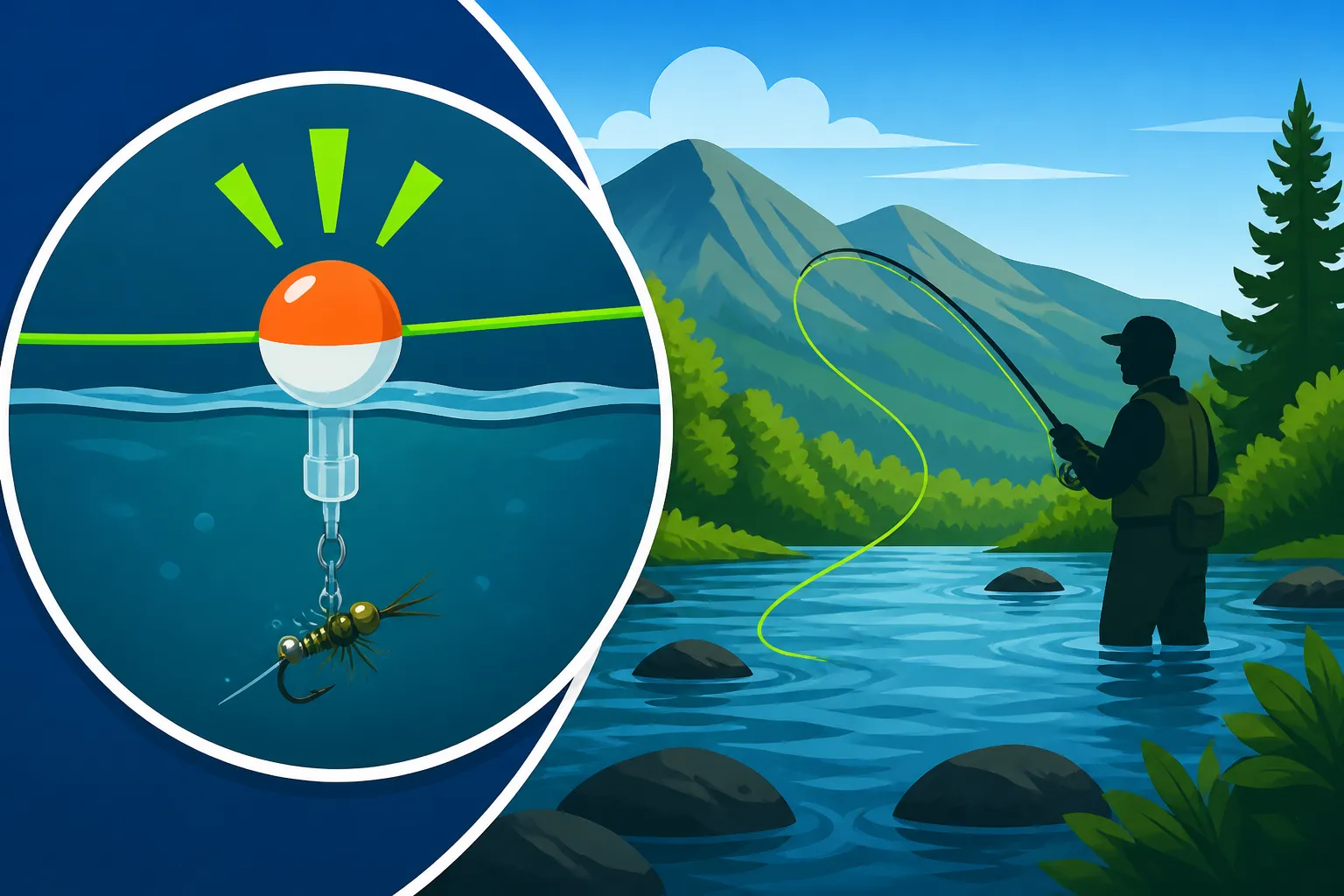 Best strike indicator for nymph fishing