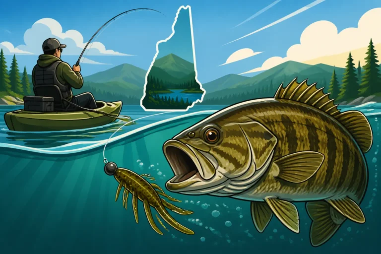 Best kayak fishing technique for lake smallmouth