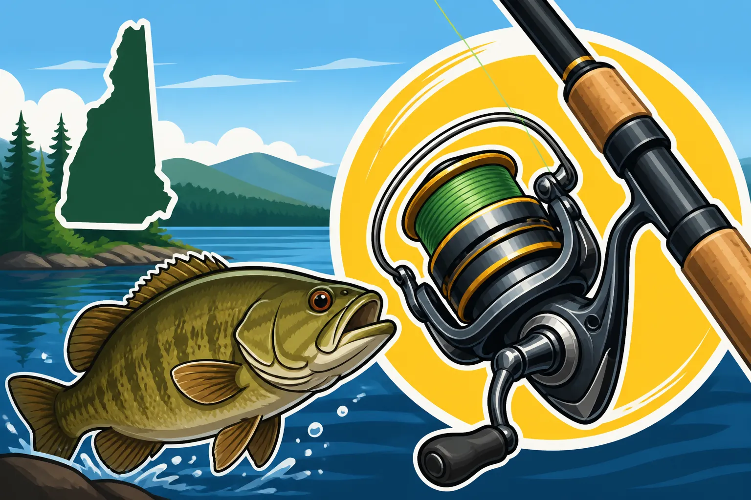 Best spinning reel size for lake smallmouth