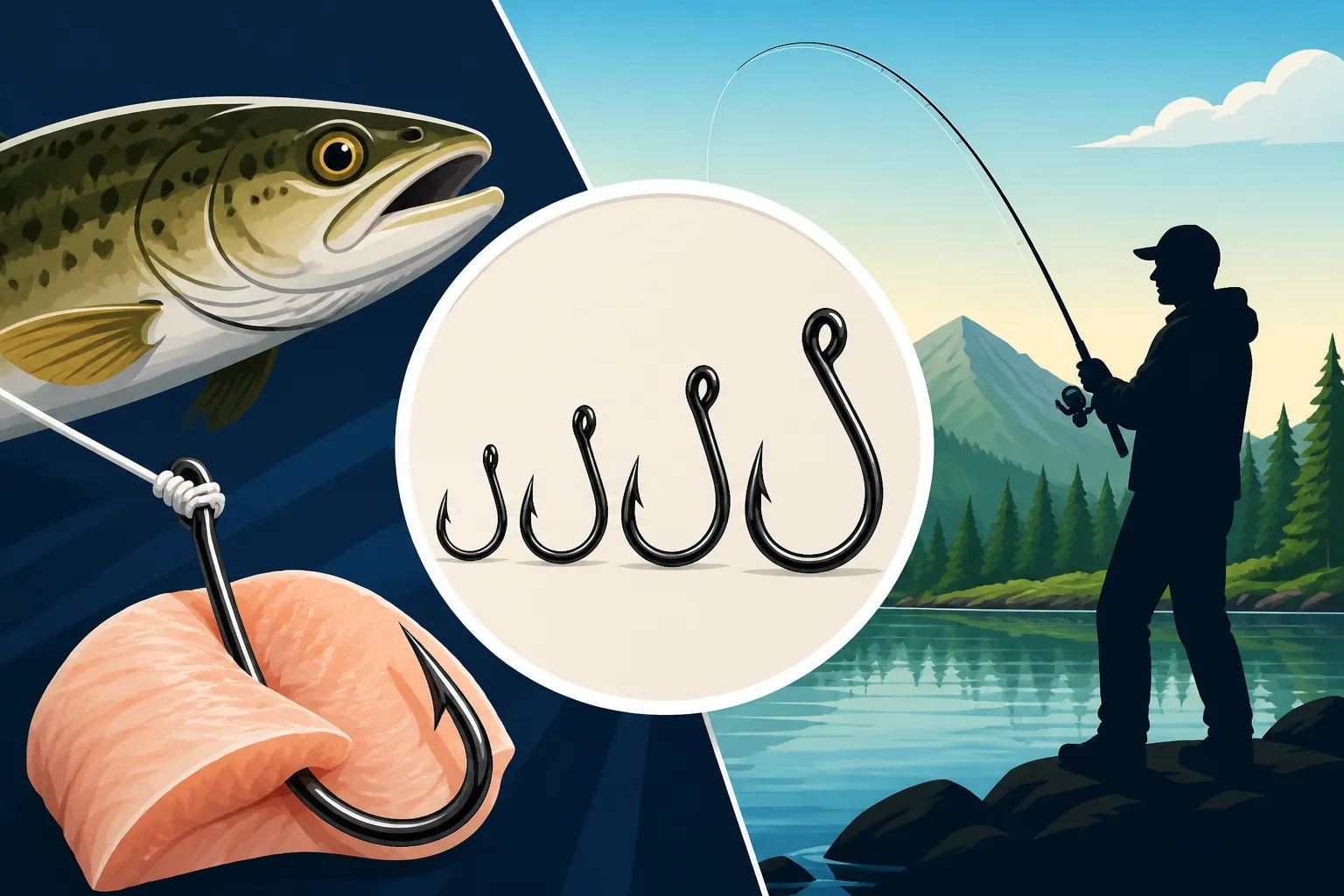Best circle hook size for bait fishing