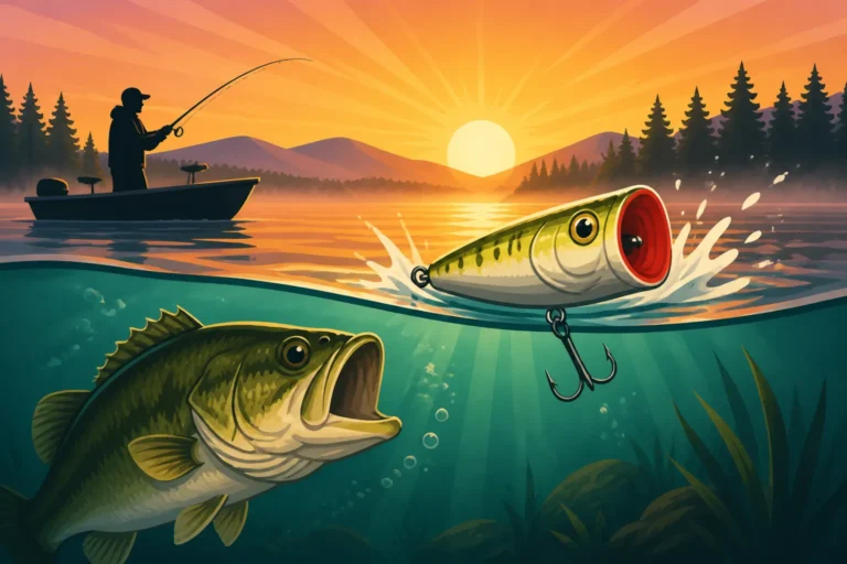 Best topwater lure for dawn bass fishing