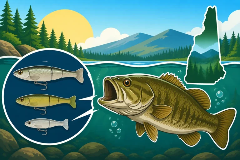 Best swimbait size for big smallmouth