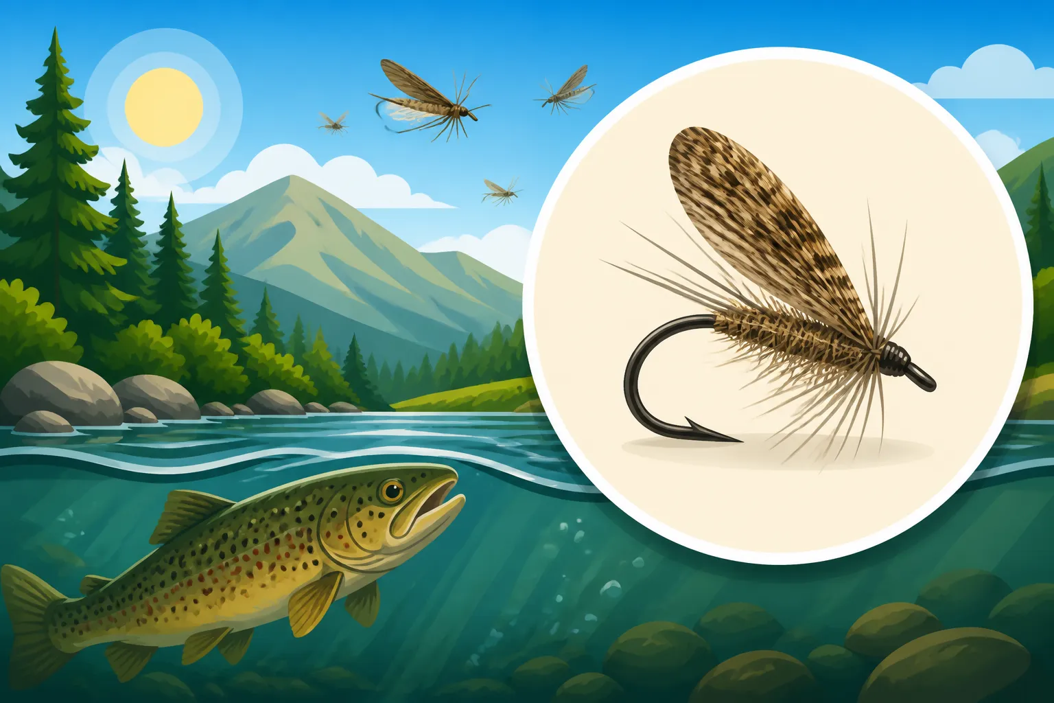 Best fly for a summer caddis hatch