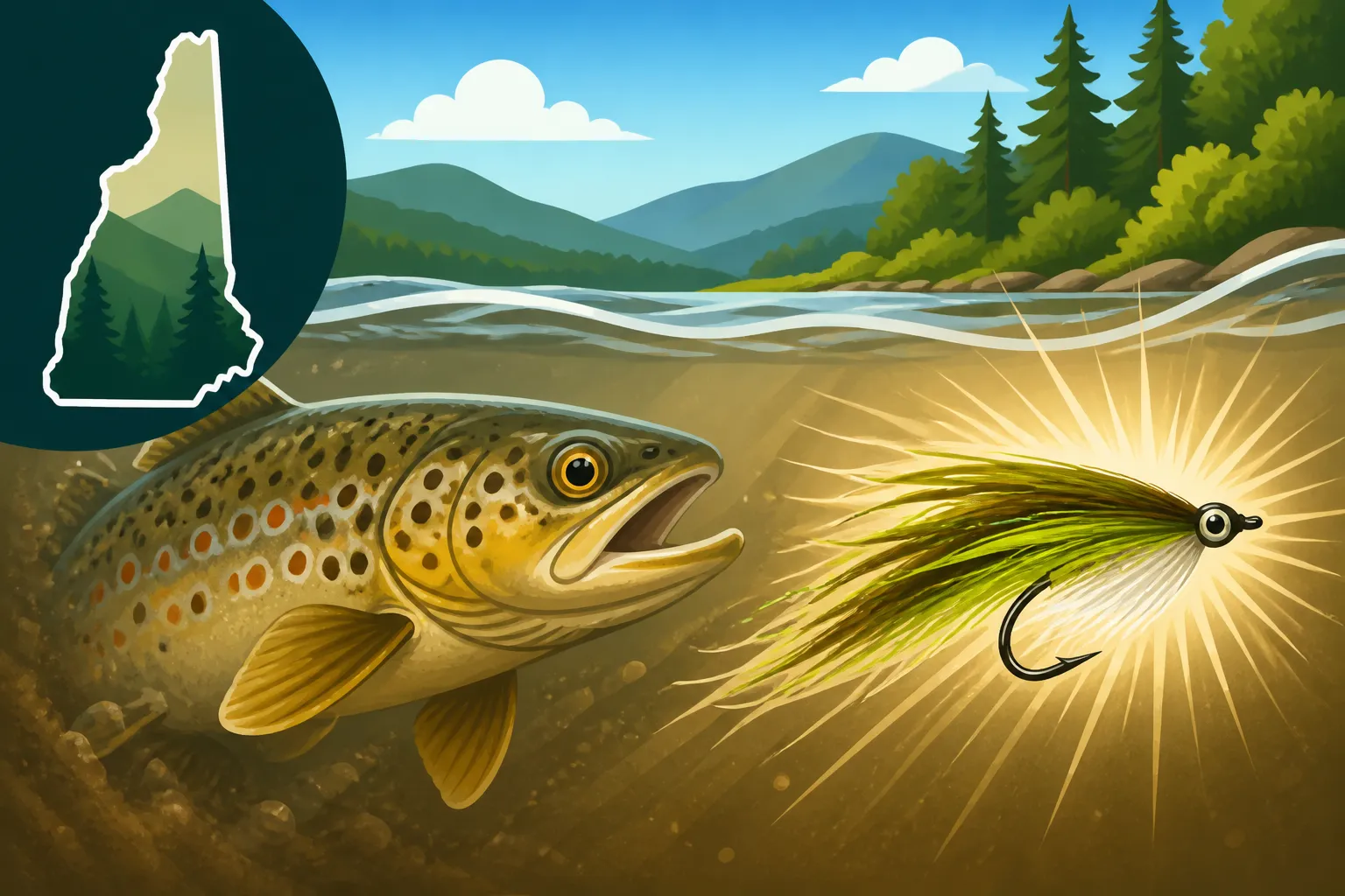 Best streamer color for muddy water trout
