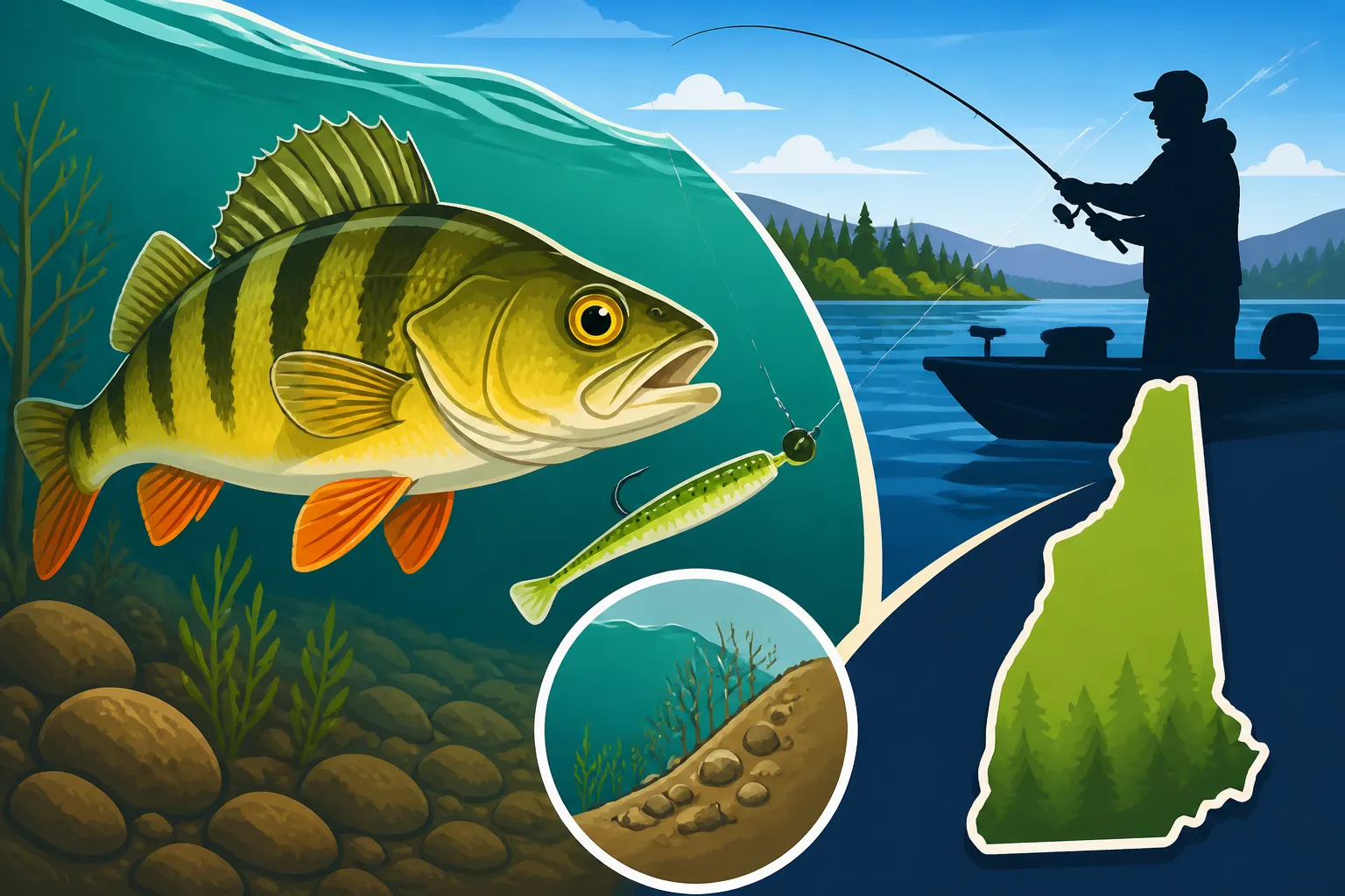 Best technique for pre-spawn perch
