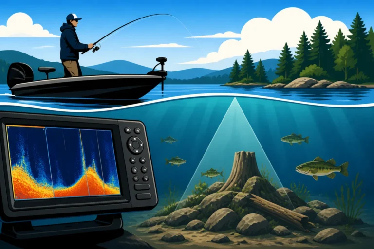 Best sonar settings for finding structure on Winnipesaukee