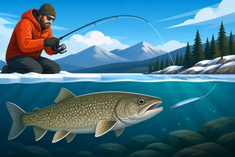Best technique for lake trout in cold water