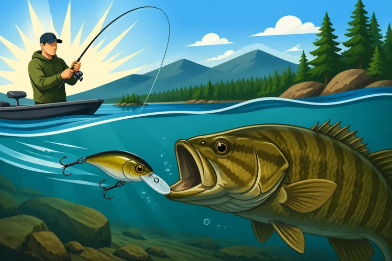 Best crankbait retrieve for Winnipesaukee smallmouth