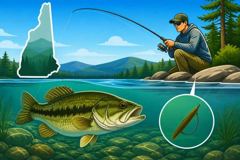 Best technique for finesse fishing clear water bass