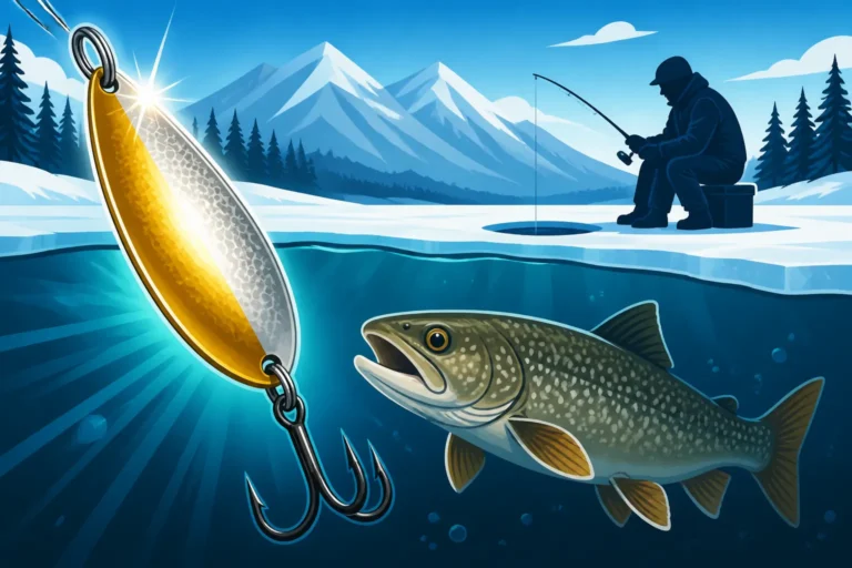 Best jigging spoon for winter lake trout