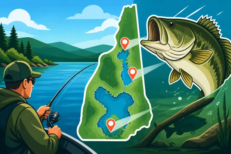 How to pattern bass on an unfamiliar New Hampshire lake