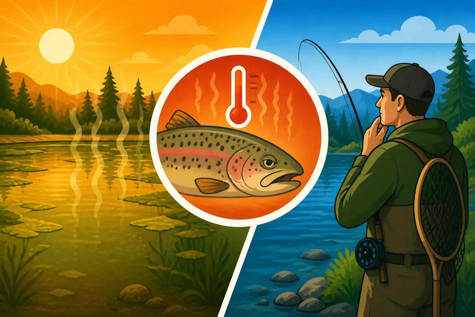 When New Hampshire trout ponds get too warm to fish