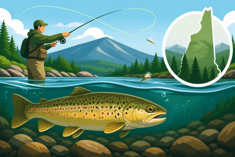 How to catch holdover trout in New Hampshire